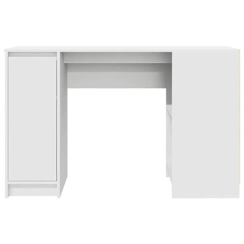Rašomasis stalas, baltos, 120x42x76 cm, apdirbta mediena