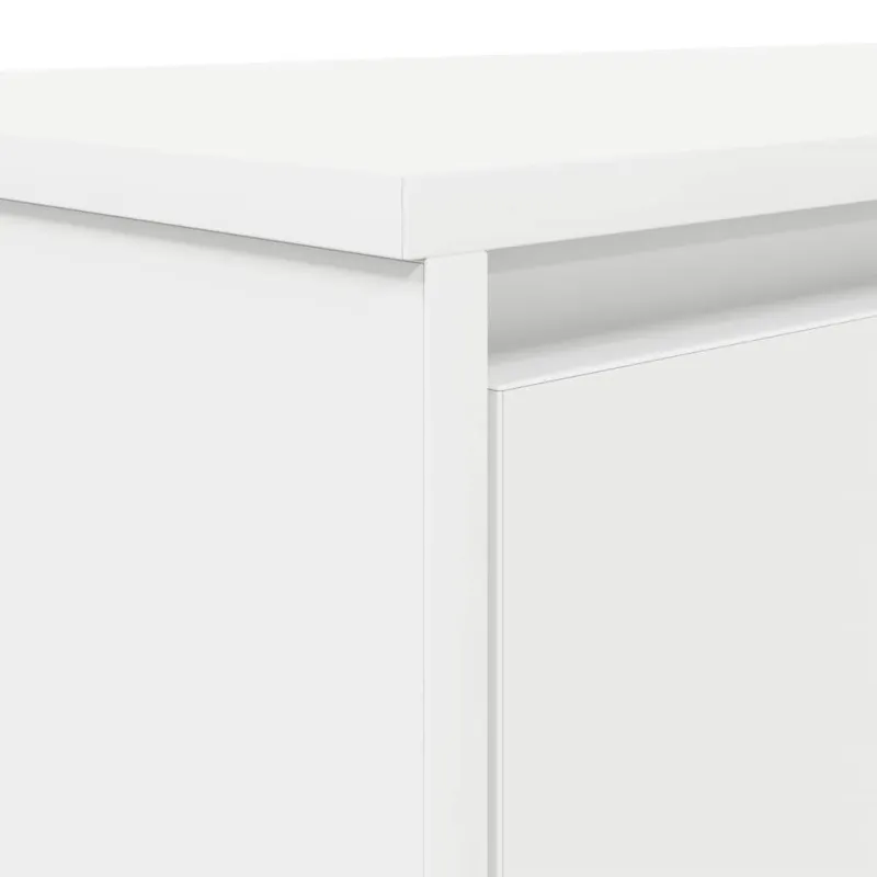 Rašomasis stalas, baltos, 120x42x76 cm, apdirbta mediena