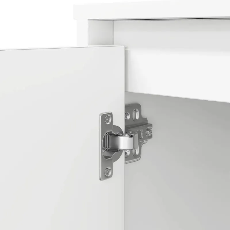 Rašomasis stalas, baltos, 120x42x76 cm, apdirbta mediena