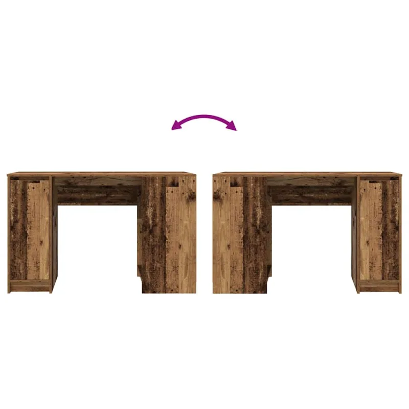 Rašomasis stalas, medienos, 120x42x76 cm, apdirbta mediena
