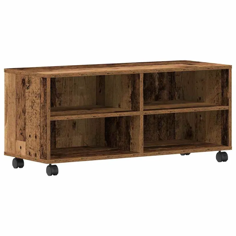 Televizoriaus spintelė Ruda 90 x 35 x 40.5 cm Apdirbta mediena