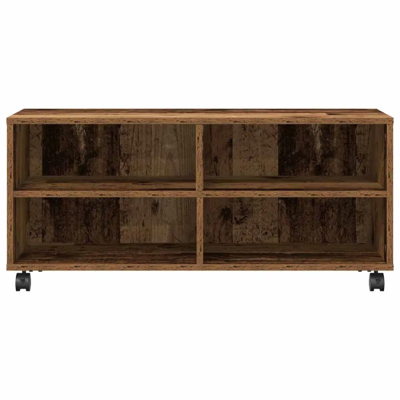 Televizoriaus spintelė Ruda 90 x 35 x 40.5 cm Apdirbta mediena