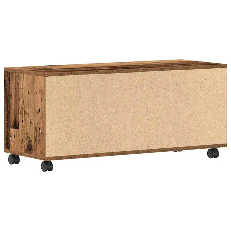 Televizoriaus spintelė Ruda 90 x 35 x 40.5 cm Apdirbta mediena