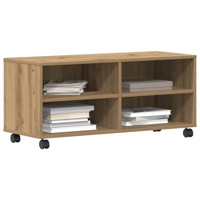 Televizoriaus spintelė Ruda 90 x 35 x 40.5 cm Apdirbta mediena