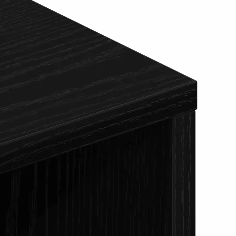 Televizoriaus spintelė Juoda 90 x 35 x 40.5 cm Apdirbta mediena