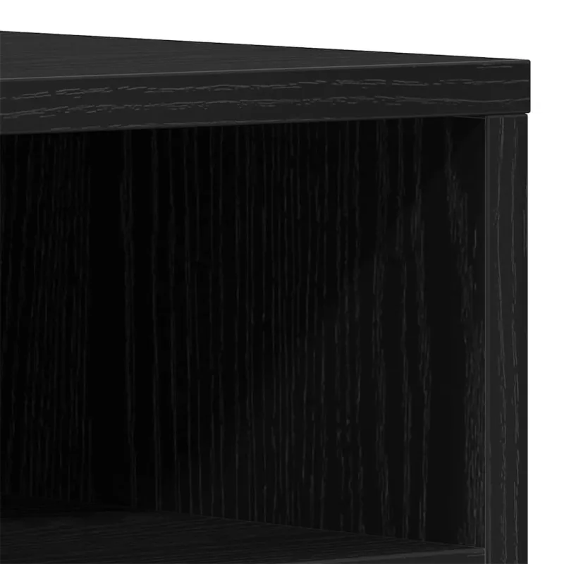 Televizoriaus spintelė juoda ąžuolo 150 x 30 x 44,5 cm