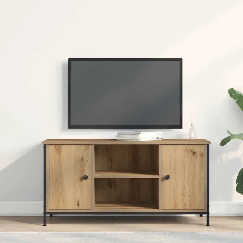Televizoriaus spintelė artisano ąžuolo 100 x 40 x 50 cm