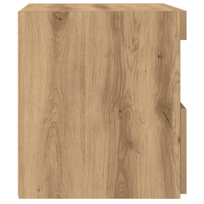 Šalia lovos spintelė 2 pcs Amatininkų ąžuolas 50 x 40 x 45 cm