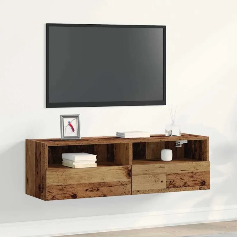 TV sieninė spintelė Sena mediena 100 x 30 x 30 cm