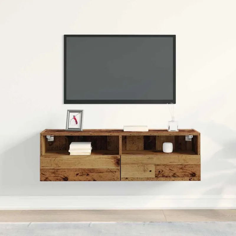 TV sieninė spintelė Sena mediena 100 x 30 x 30 cm