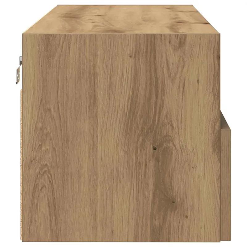 TV sieninė spintelė 2 pcs artisano ąžuolo 100 x 30 x 30 cm