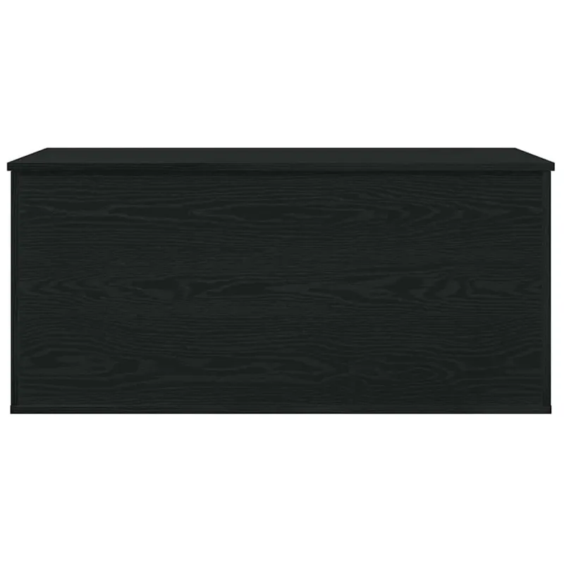 Saugojimo dėžė juoda ąžuolo 100 x 42 x 46 cm Apdirbta mediena