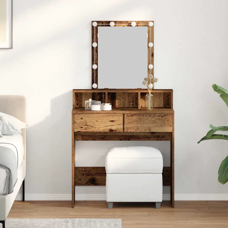 Apsirengimo stalas Senovinis medis 80 x 41 x 144.5 cm