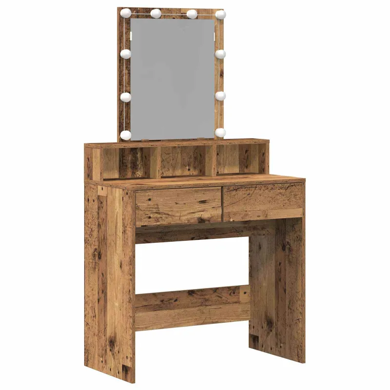 Apsirengimo stalas Senovinis medis 80 x 41 x 144.5 cm
