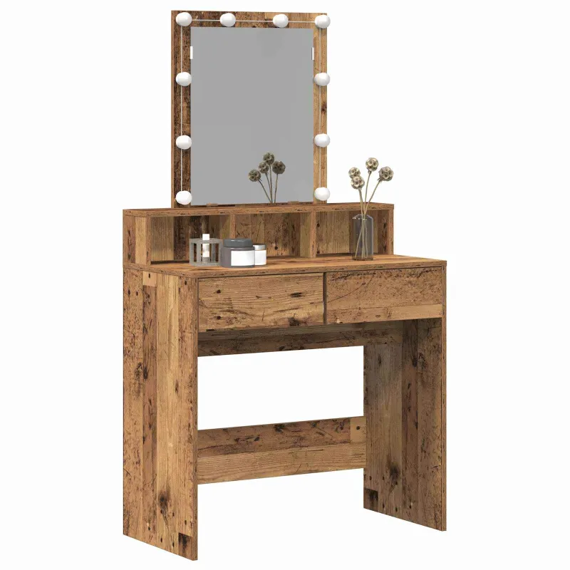 Apsirengimo stalas Senovinis medis 80 x 41 x 144.5 cm