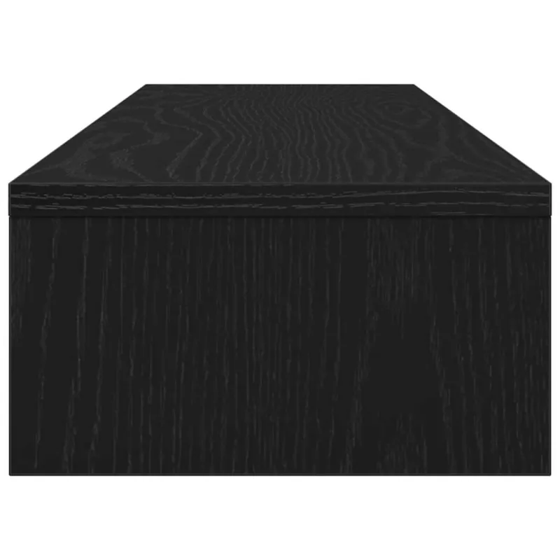Monitoriaus stovas, juodo ąžuolo spalvos, 100x24x13 cm, inžinerinė mediena