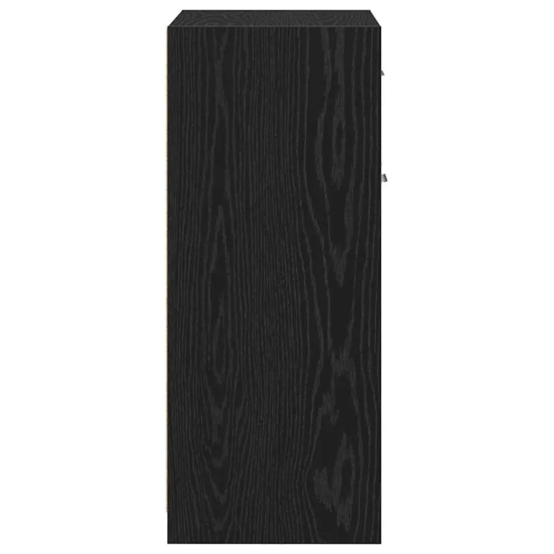 Vonios spintelė Juodas ąžuolas 60 x 33 x 80 cm Apdirbta mediena