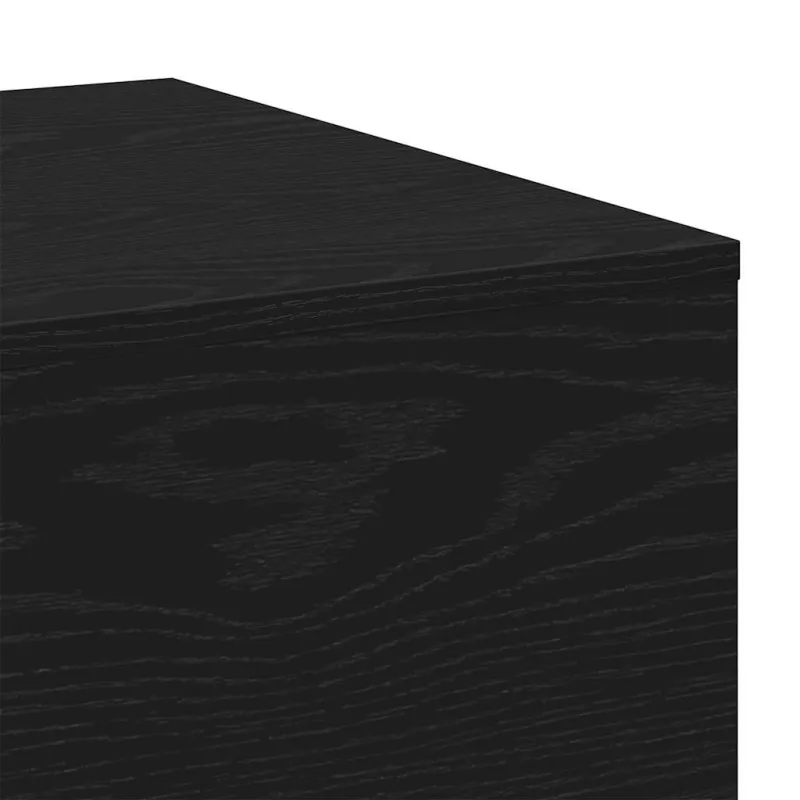 Kavos staliukas Juodas ąžuolas 100 x 49,5 x 31 cm