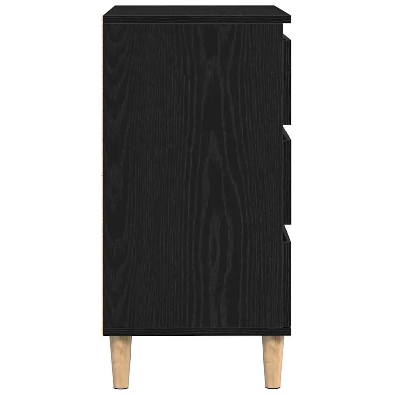 Kabalas Juodas ąžuolas 60 x 35 x 70 cm Apdirbta mediena