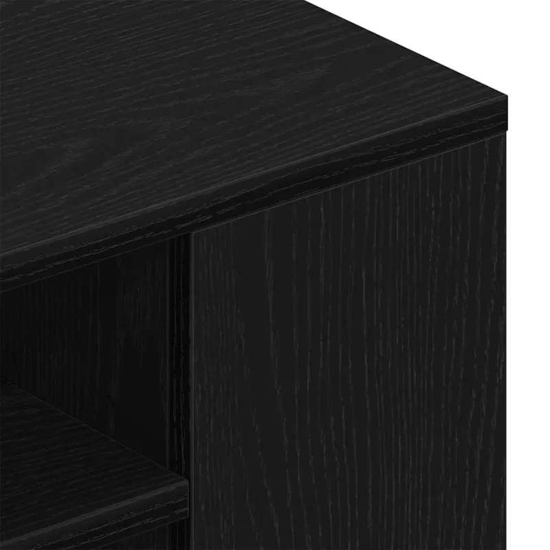 Televizoriaus spintelė Juodas ąžuolas 100 x 30 x 26,5 cm
