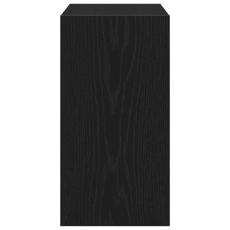 Šoninis stalas Juodas ąžuolas 50 x 26 x 50 cm Apdirbta mediena