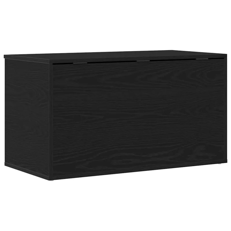 Saugojimo dėžė Juodas ąžuolas 84 x 42 x 46 cm Apdirbta mediena