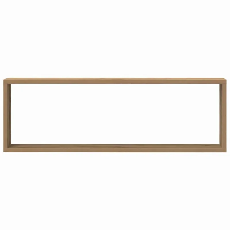 Sieninės lentynos 2 pcs Meistrų ąžuolas 80 x 15 x 26 cm