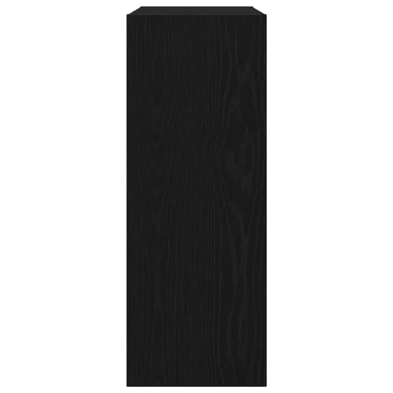 Konsolinis stalas Juodas ąžuolas 78 x 30 x 80 cm