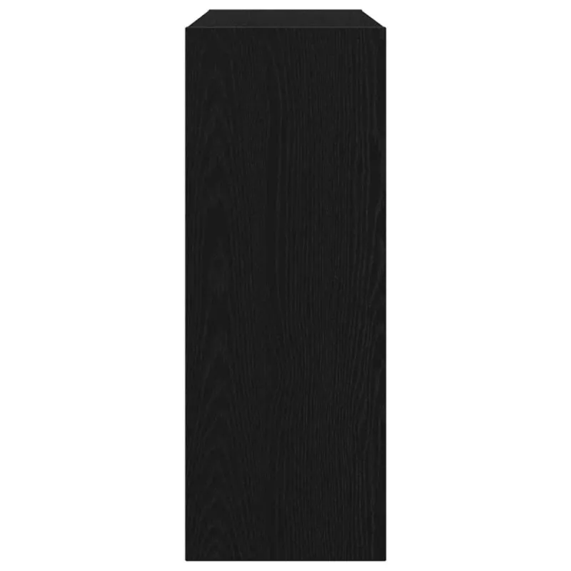 Konsolinis stalas juoda ąžuolo 105 x 30 x 80 cm