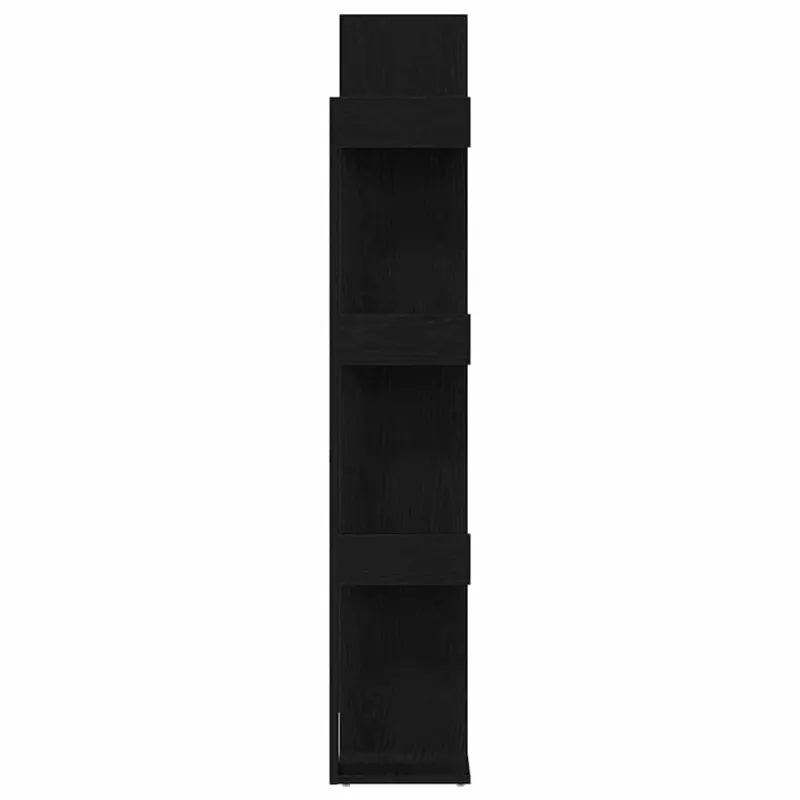 Knygų lentyna Juodas ąžuolas 86 x 25,5 x 140 cm