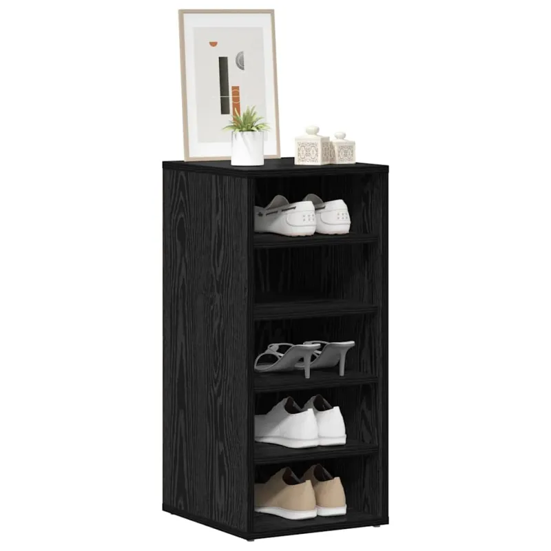 Batu skrynia su lentyna 2 pcs Juodas ąžuolas 32 x 35 x 70 cm