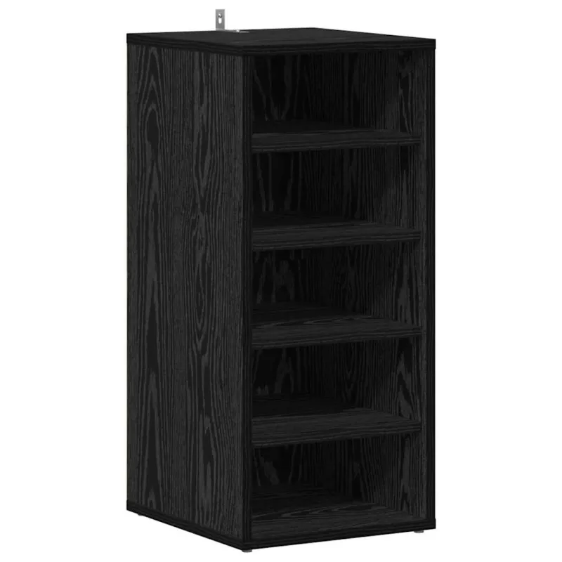 Batu skrynia su lentyna 2 pcs Juodas ąžuolas 32 x 35 x 70 cm