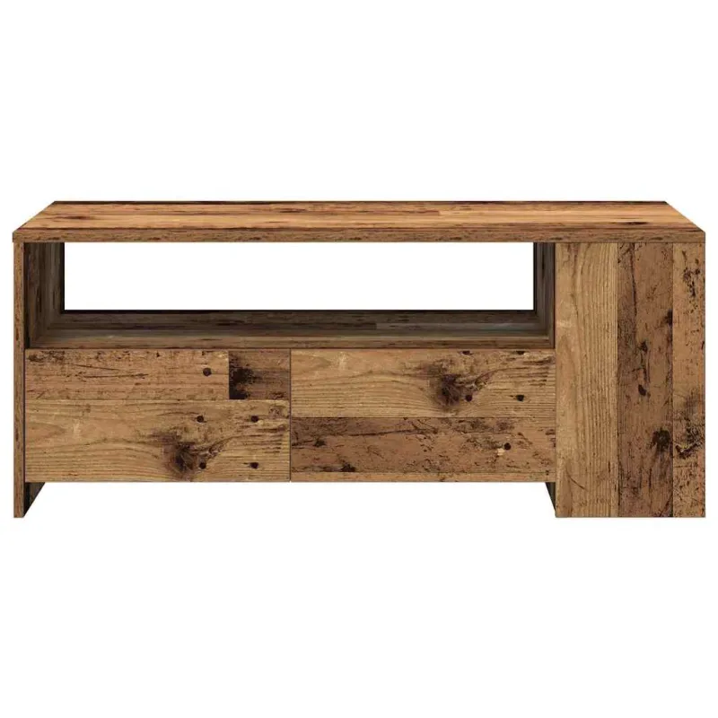 Kavos staliukas su stalčių Senovinis medis 102 x 55 x 43,5 cm