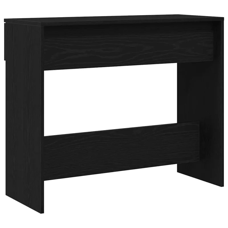 Konsolinis stalas su stalčių Juodas ąžuolas 30 x 36 x 75 cm