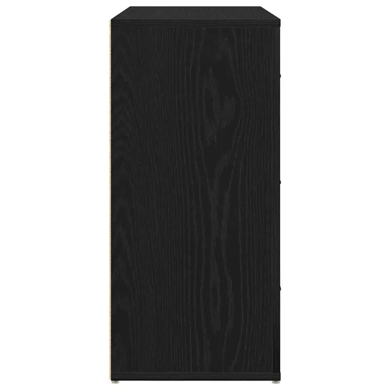 Kabalas Juodas ąžuolas 80 x 33 x 70 cm Apdirbta mediena