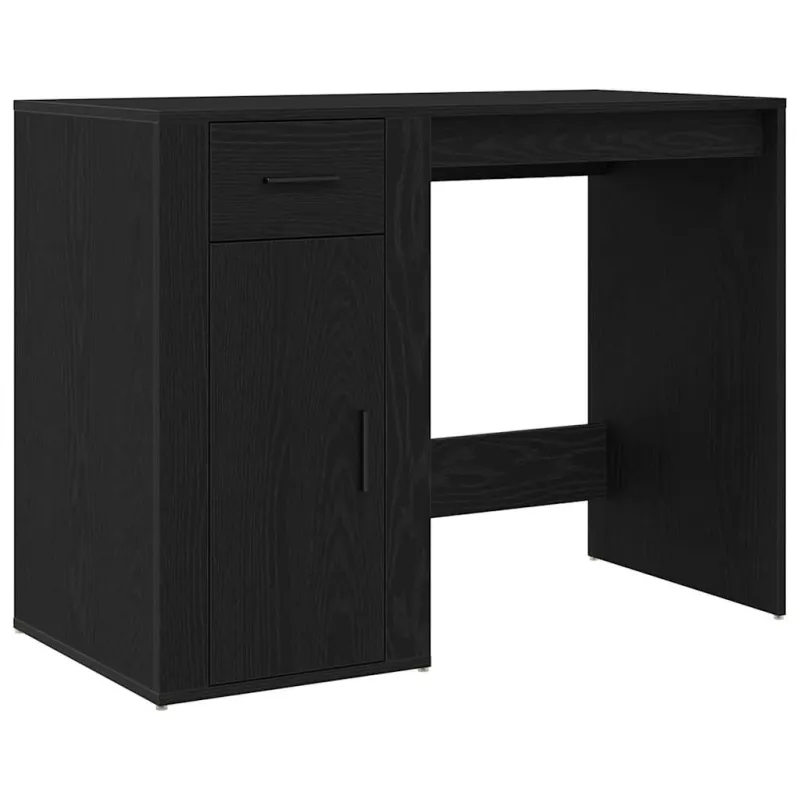 Stalas Juodas ąžuolas 100 x 49 x 74 cm Apdirbta mediena