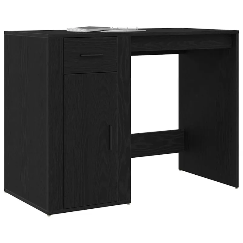 Stalas Juodas ąžuolas 100 x 49 x 74 cm Apdirbta mediena