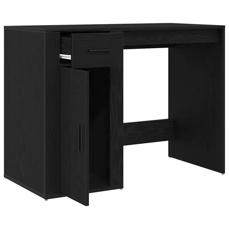 Stalas Juodas ąžuolas 100 x 49 x 74 cm Apdirbta mediena