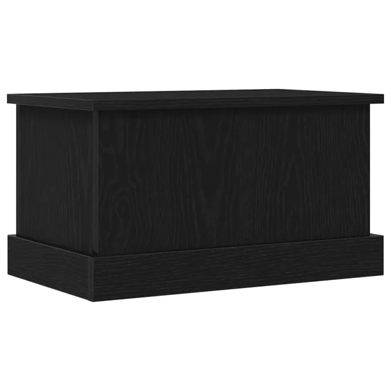 Saugojimo dėžė juoda ąžuolo 50 x 30 x 28 cm Apdirbta mediena