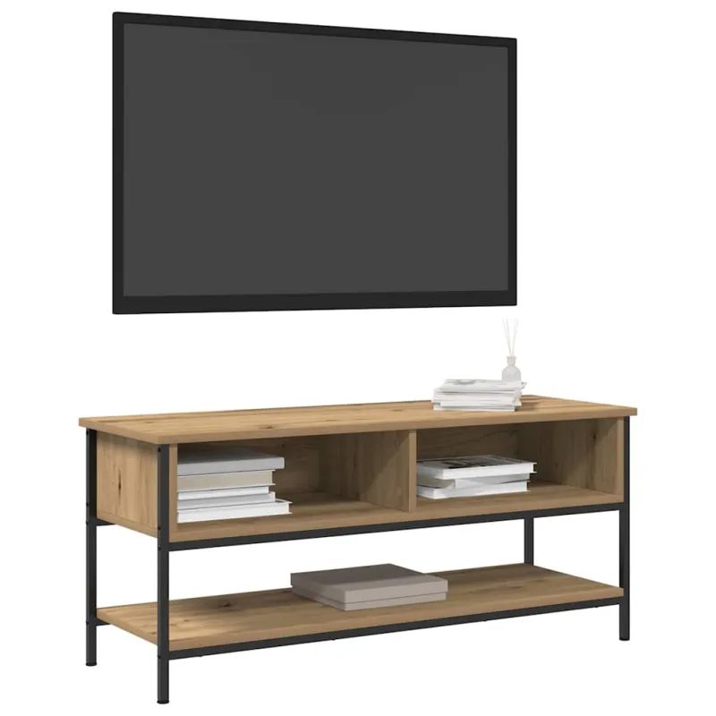 TV spintelių komplektas Amatininkų ąžuolas 100 x 35 x 45 cm