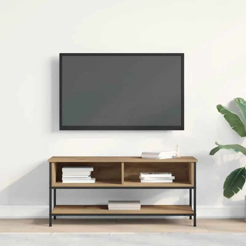 TV spintelių komplektas Amatininkų ąžuolas 100 x 35 x 45 cm