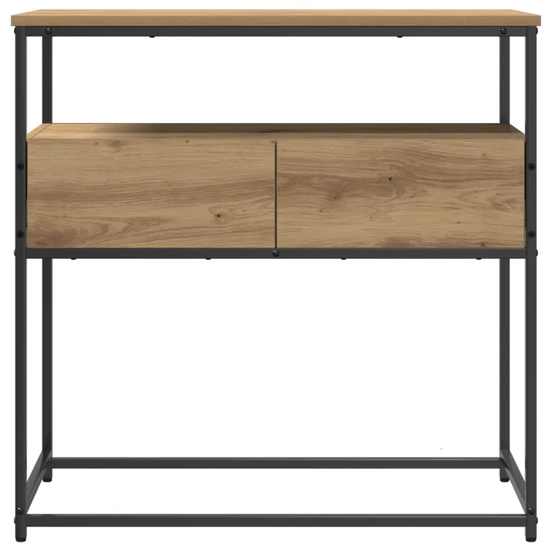 Konsolinis stalas su stalčių Amatininkų ąžuolas 75 x 40 x 75 cm