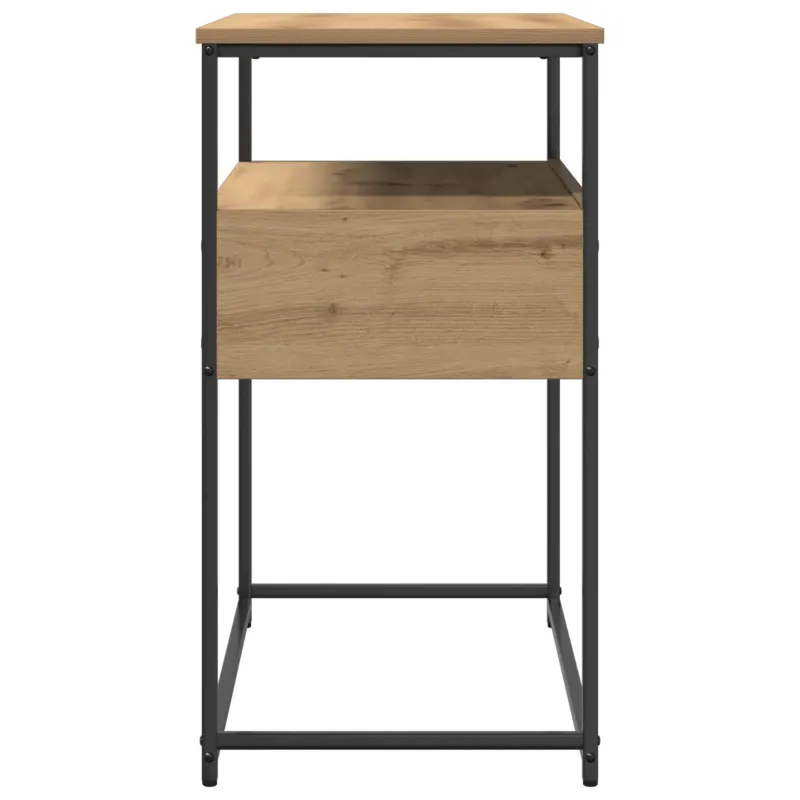 Konsolinis stalas su stalčių Amatininkų ąžuolas 75 x 40 x 75 cm