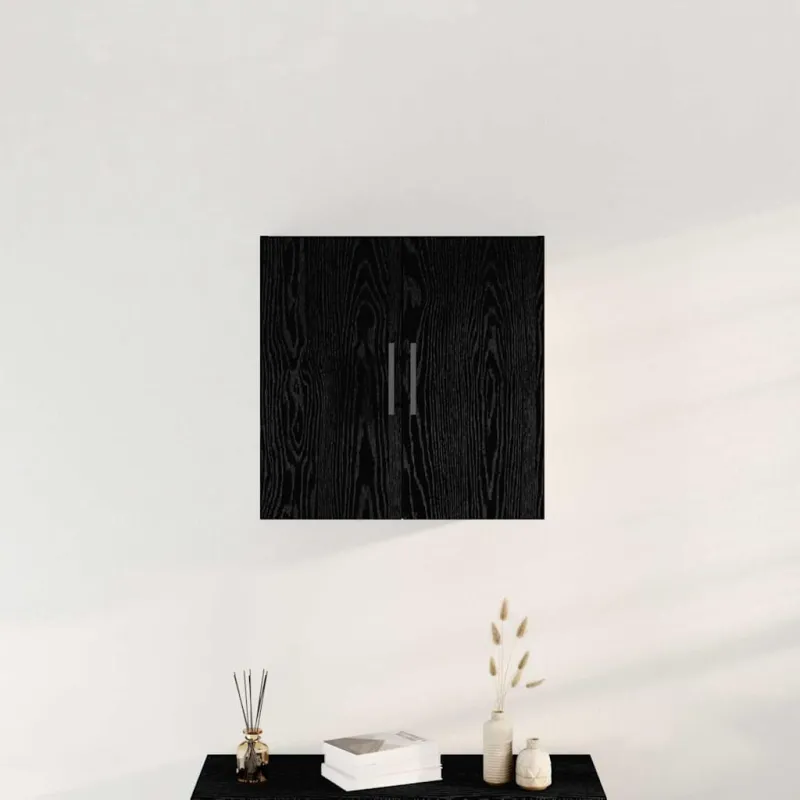 Sieninė spintelė Juodas ąžuolas 60 x 31,5 x 60 cm