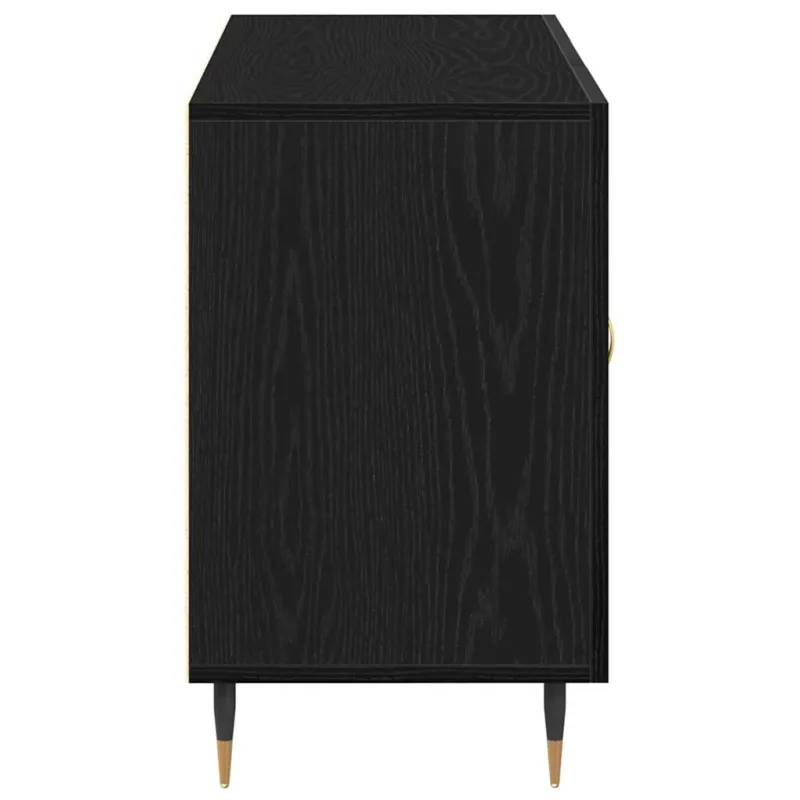 Kabalas Juodas ąžuolas 100 x 36 x 60 cm Apdirbta mediena