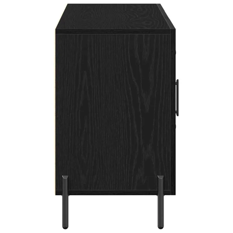 Kabalas Juodas ąžuolas 100 x 36 x 60 cm Apdirbta mediena