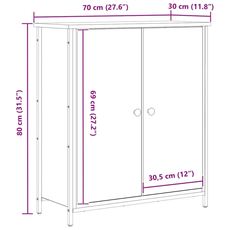 Kabalas Senas medis 70 x 30 x 80 cm Apdirbta mediena