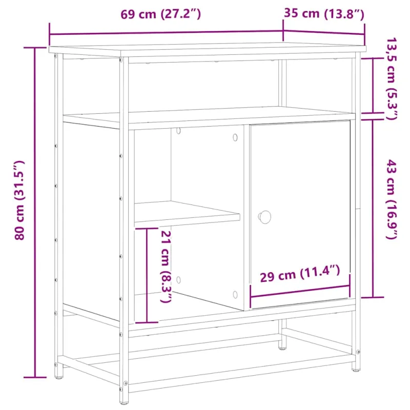 Kabalas Senas medis 69 x 35 x 80 cm Apdirbta mediena