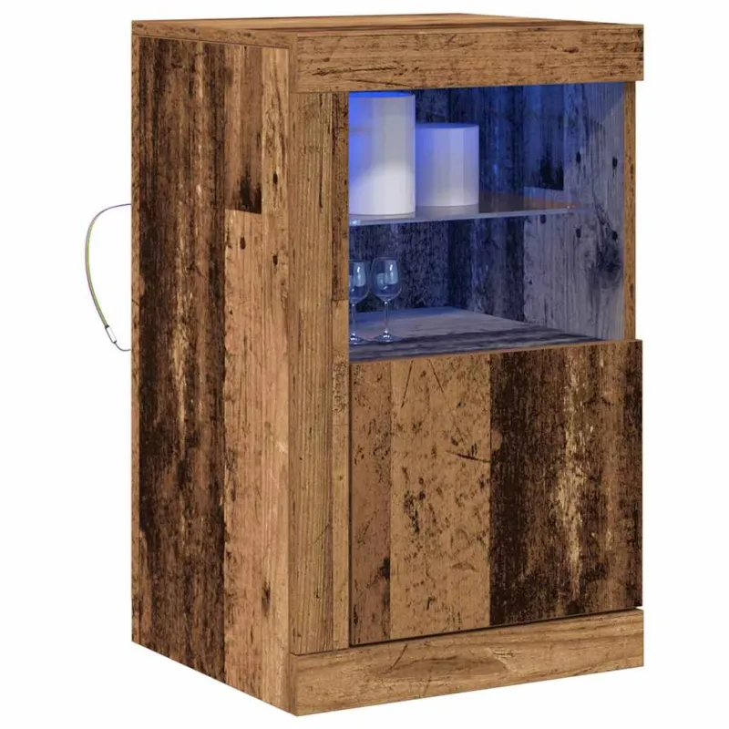 LED Bufetas Senas medis 41 x 37 x 67 cm Apdirbta mediena