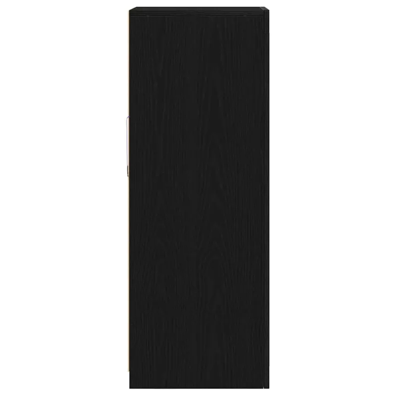 LED Bufetas Juoda 41 x 37 x 100 cm Apdirbta mediena